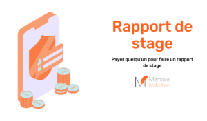 faire un rapport de stage en ligne