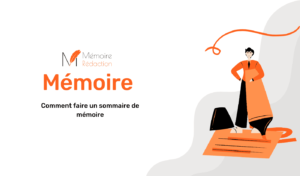 faire un sommaire de mémoire