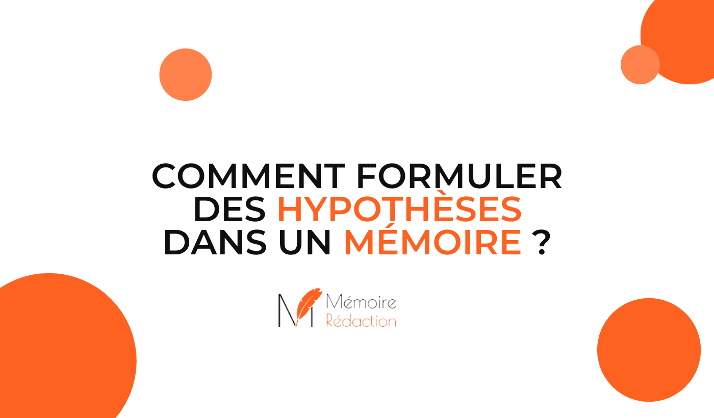 comment formuler une hypothèse
