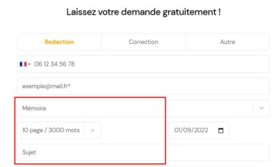Guide de commande 3