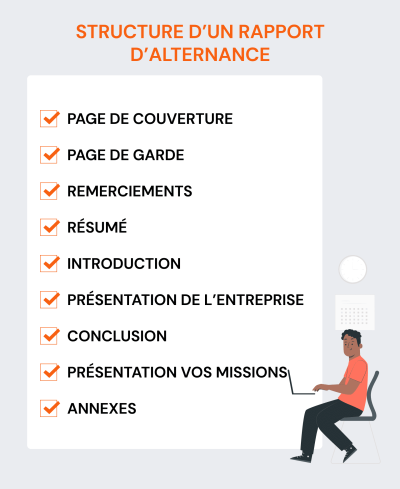 Structure d’un rapport d’alternance