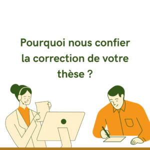 correction de votre thèse