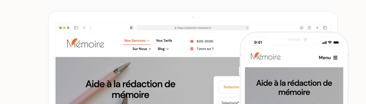 rédaction de mémoire