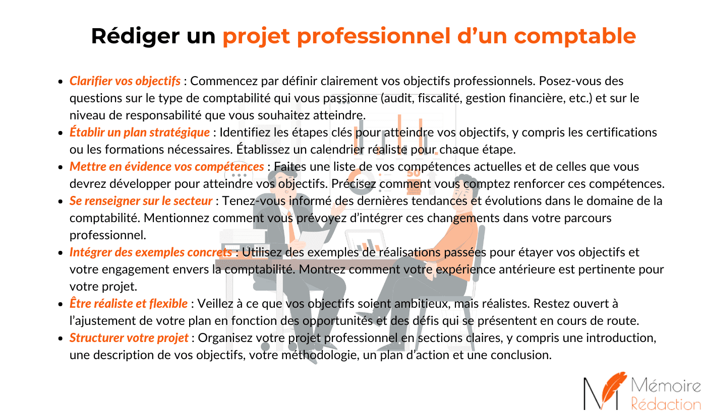 projet professionnel expert comptable