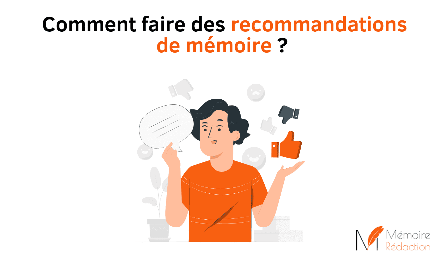 préconisations mémoire