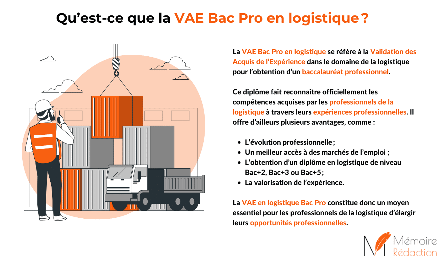 vae bac pro logistique