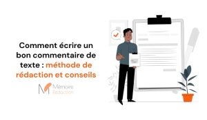 Comment écrire un bon commentaire de texte