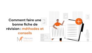 Comment faire une bonne fiche de révision